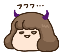 "Mochiko" of the rice cake sticker #10826293