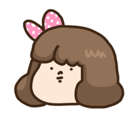 "Mochiko" of the rice cake sticker #10826294