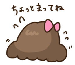 "Mochiko" of the rice cake sticker #10826297