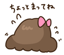 "Mochiko" of the rice cake sticker #10826297