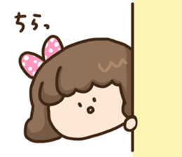 "Mochiko" of the rice cake sticker #10826298
