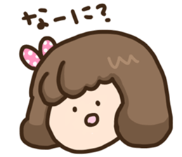 "Mochiko" of the rice cake sticker #10826299