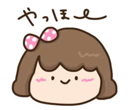 "Mochiko" of the rice cake sticker #10826302
