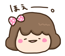 "Mochiko" of the rice cake sticker #10826303