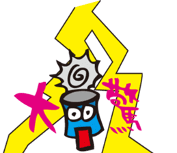 Language of the Can - just it is faster sticker #10827440