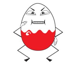 Funny Egg Emoticons sticker #10827472