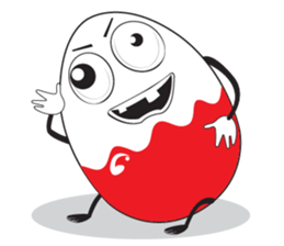 Funny Egg Emoticons sticker #10827476