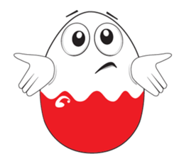 Funny Egg Emoticons sticker #10827477