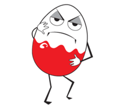 Funny Egg Emoticons sticker #10827480