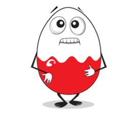 Funny Egg Emoticons sticker #10827486