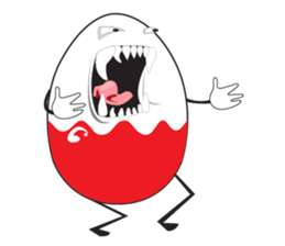 Funny Egg Emoticons sticker #10827496