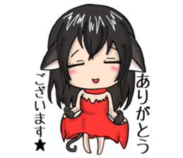 Cat of my home.M sticker #10828323