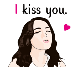 Always kiss me! sticker #10828611