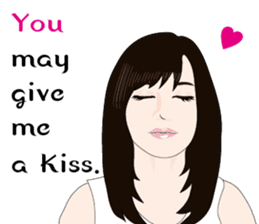 Always kiss me! sticker #10828616