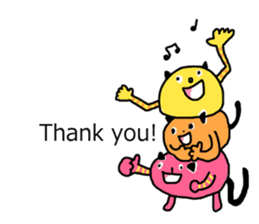 Time of the balloon and the animal sticker #10828683