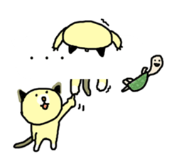 Time of the balloon and the animal sticker #10828693