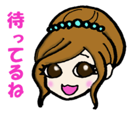 pretty woman nikokyaba sticker #10829544