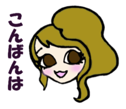 pretty woman nikokyaba sticker #10829547