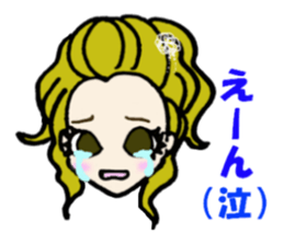 pretty woman nikokyaba sticker #10829549