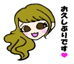 pretty woman nikokyaba sticker #10829553