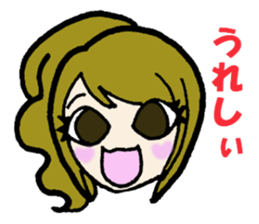 pretty woman nikokyaba sticker #10829554