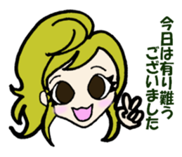 pretty woman nikokyaba sticker #10829555