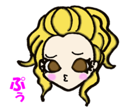 pretty woman nikokyaba sticker #10829558