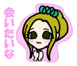pretty woman nikokyaba sticker #10829559