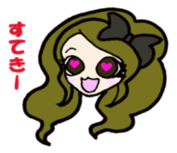 pretty woman nikokyaba sticker #10829571