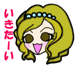 pretty woman nikokyaba sticker #10829573