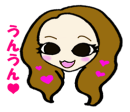 pretty woman nikokyaba sticker #10829575