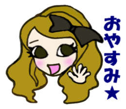 pretty woman nikokyaba sticker #10829581