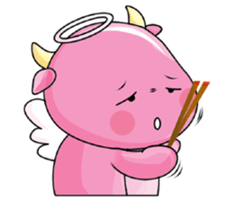 An Angel Calf sticker #10829706