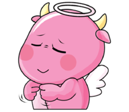 An Angel Calf sticker #10829732
