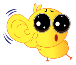 Lovely Chick Chick 2 sticker #10830083