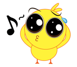 Lovely Chick Chick 2 sticker #10830093