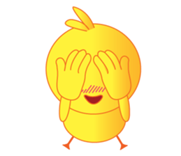 Lovely Chick Chick 2 sticker #10830097