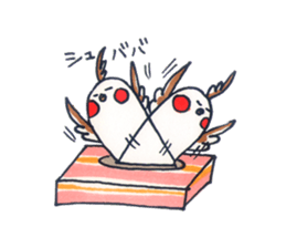 Daily Cockatiel 4 sticker #10830228