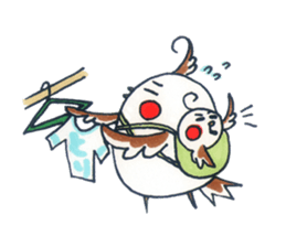 Daily Cockatiel 4 sticker #10830247