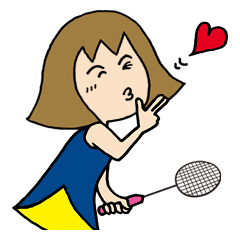 Girl badminton club of the flame Part 4