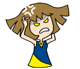 Girl badminton club of the flame Part 4 sticker #10830579