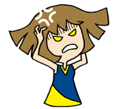 Girl badminton club of the flame Part 4 sticker #10830579