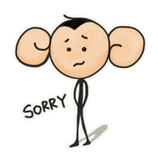 Monkeys love bananas sticker #10831292