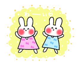 everyday sticker of rabbit-chan sticker #10831546