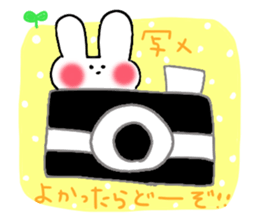 everyday sticker of rabbit-chan sticker #10831555