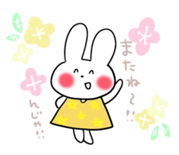 everyday sticker of rabbit-chan sticker #10831557