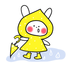 everyday sticker of rabbit-chan sticker #10831560