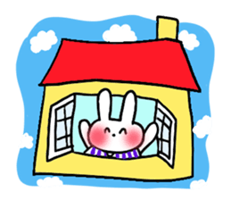 everyday sticker of rabbit-chan sticker #10831563