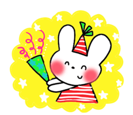 everyday sticker of rabbit-chan sticker #10831564