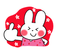 everyday sticker of rabbit-chan sticker #10831566